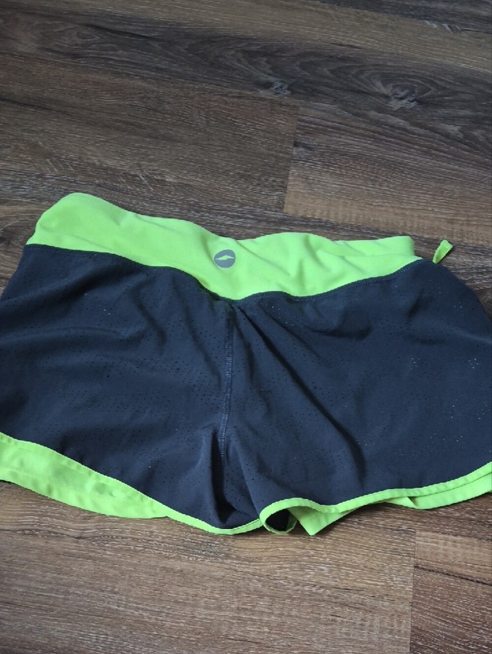 LOT OF 3 Women's Small Athletic Running Shorts All in Motion Avia Neon Lime Oran - Picture 8 of 8